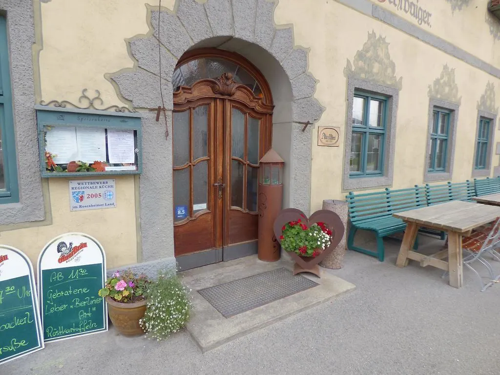 Gasthof Falkenstein - Metzgerei Schwaiger - フリンツバッハ アパートホテル